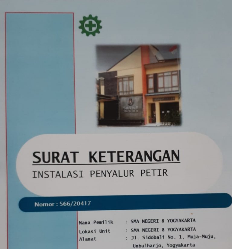 Sertifikat penyalur petir